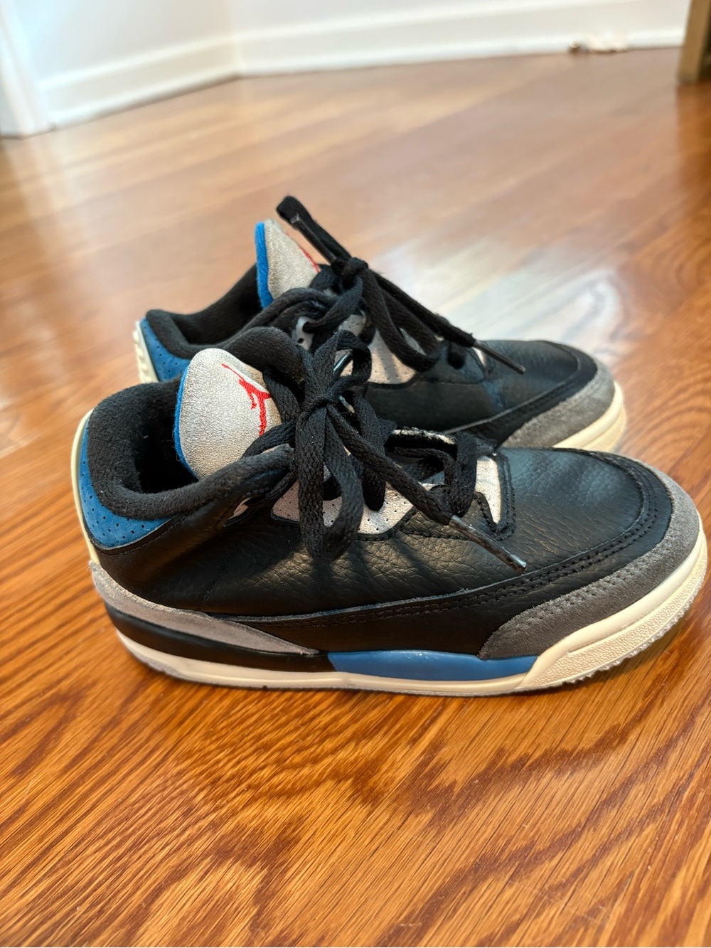 Nike Air Jordan 3 Retro OG Rare Air Sneakers Toddler 10C streetwear leather